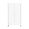 Bopita Lisa Kledingkast Wit / Naturel 2-Deurs Online