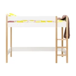 Bopita Lucas Bed - 90 x 200 cm - Wit / Naturel Online