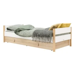 Bopita Lucas Bed - 90 x 200 cm - Wit / Naturel Online