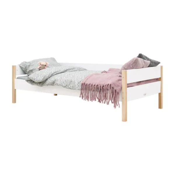 Bopita Lucas Bedbank - 90x200 cm - Wit/Naturel Discount