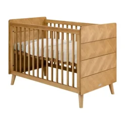 Bopita Manou Babykamer Vintage | Bed 60 x 120 cm + Commode + Kast 2 Deur Clearance