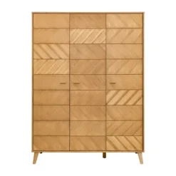 Bopita Manou Babykamer Vintage | Bed 60 x 120 cm + Commode + Kast 2 Deur Clearance