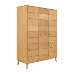 Bopita Manou Babykamer Vintage | Bed 60 x 120 cm + Commode + Kast 2 Deur Clearance