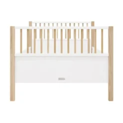 Bopita Mika Bed Wit / Eiken 90 x 200 cm Hot