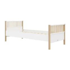 Bopita Mika Bed Wit / Eiken 90 x 200 cm Hot