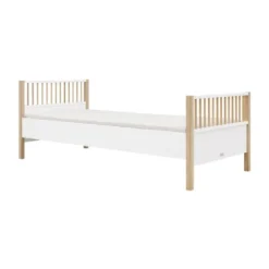 Bopita Mika Bed Wit / Eiken 90 x 200 cm Hot