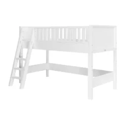 Bopita Nordic Halfhoogslaper 90x200 met Schuine Trap - Wit Sale