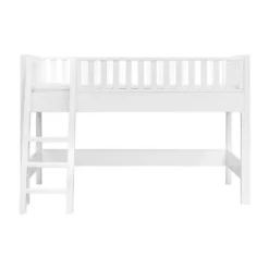 Bopita Nordic Halfhoogslaper 90x200 met Schuine Trap - Wit Sale