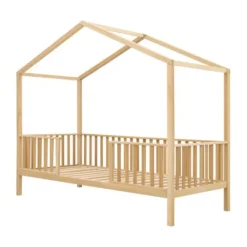 Bopita Robin Huisbed 90x200 cm Met Poten - Naturel Online