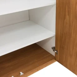 Bopita Senna Kledingkast 3-Deurs - Rose / Wood Outlet