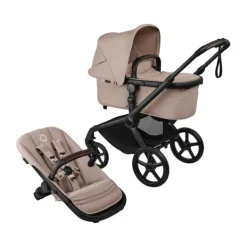 Bugaboo Fox 5 Renew Kinderwagen 4-in-1 - Black / Deep Indigo | Bugaboo Otter by Nuna Autostoel Outlet