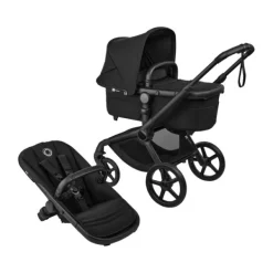 Bugaboo Fox 5 Renew Kinderwagen 4-in-1 - Black / Deep Indigo | Bugaboo Otter by Nuna Autostoel Outlet