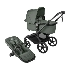 Bugaboo Fox 5 Renew Kinderwagen 4-in-1 - Black / Deep Indigo | Bugaboo Otter by Nuna Autostoel Outlet