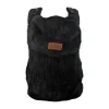 ByKay Click Carrier Classic Pro Draagzak - Ribbed Velvet - Smokey Black Best