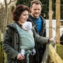 ByKay Stretchy Deluxe Draagdoek Anthracite M Best