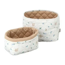 Cam Cam Copenhagen Cam Cam Blueberries Gewatteerde Opbergmand - 2 Stuks New