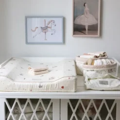 Cam Cam Copenhagen Cam Cam Carousel Gewatteerde Opbergmand - 2 Stuks