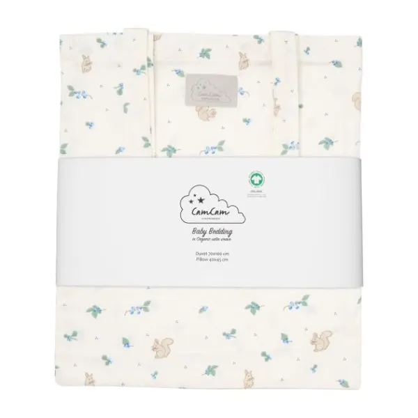 Cam Cam Copenhagen Baby Beddenset - Blueberries - 70x100 cm