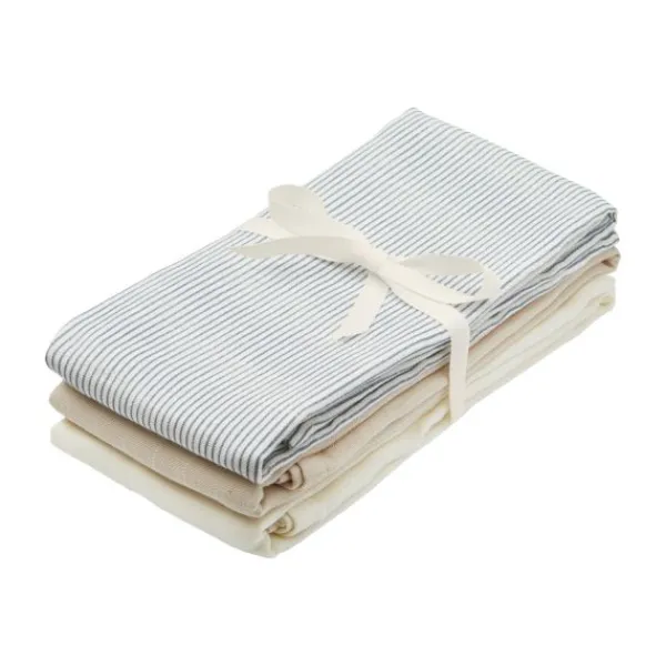 Cam Cam Copenhagen Classic Stripes Hydrofiel Luier - 3 Stuks - Blue Discount