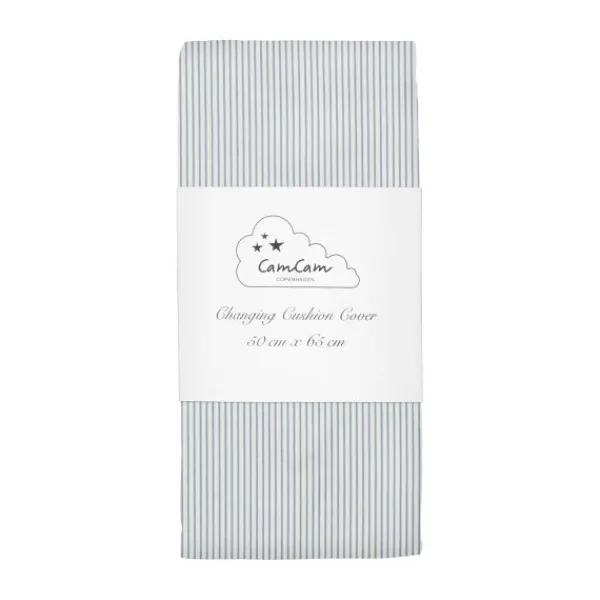 Cam Cam Copenhagen Classic Stripes Waskussenhoes - Blue