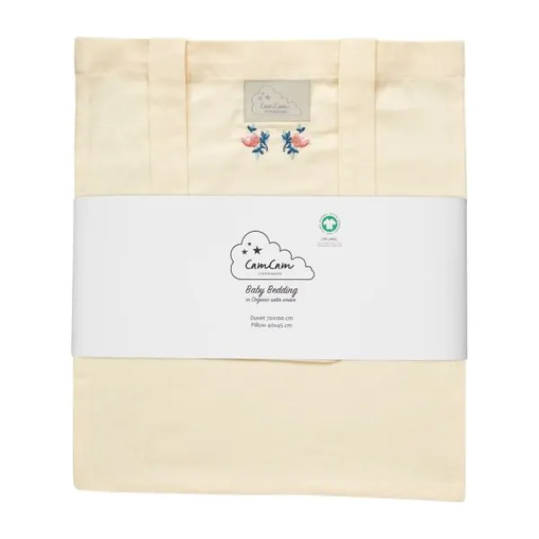 Cam Cam Copenhagen Dekbedovertrek Geborduurd - 70 x 100 cm - GOTS - Berries