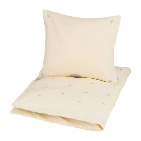 Cam Cam Copenhagen Dekbedovertrek Geborduurd - 70 x 100 cm - GOTS - Sea Garden Best