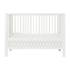 Cam Cam Copenhagen Harlequin Babybed 60 x 120 cm White