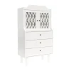 Cam Cam Copenhagen Harlequin French Cabinet - White