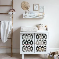 Cam Cam Harlequin Commode White Wit New