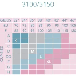 Carriwell Gelbeugel Voedingsbh Zwart XL New