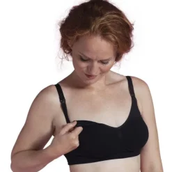 Carriwell Original Voedingsbh Zwart Mt. S New