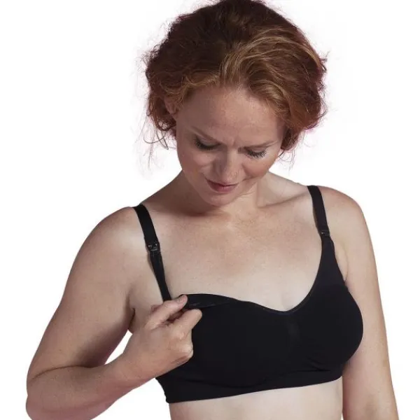 Carriwell Original Voedingsbh Zwart Mt. S New