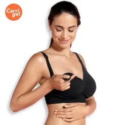 Carriwell Padded Gelbeugel Voedingsbh Zwart Mt. M Outlet