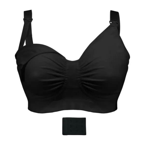 Carriwell Wasbare Zoogcompressen Katoen Zwart 6 Stuks Clearance