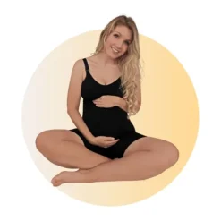 Carriwell Zwangerschapsshort - Zwart - S New