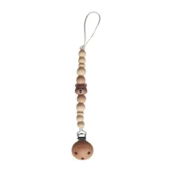 BabyBjörn Chewies & More Bear Speenclip - Silicone - Navaho Clearance