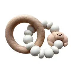 Chewies & More Bijtring - Croissant - Beige Clearance