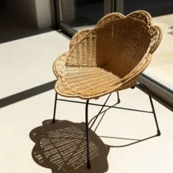 Childhome Flower Kinderstoel - Rotan Clearance