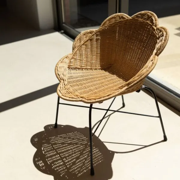 Childhome Flower Kinderstoel - Rotan Clearance