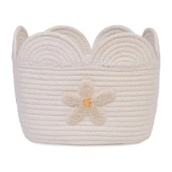 Childhome Flower Mand – 30 cm - Ecru Sale