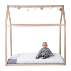 Childhome Huis Bedframe Naturel 70 x 140 cm Best