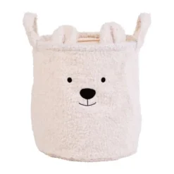 Childhome Teddy Opbergmand – 30 x 30 cm – Ecru New