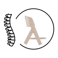 Cybex Click & Fold Kinderstoel 4-in-1 - Stone Blue / Mid Blue