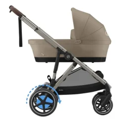 Cybex E-Gazelle S Duowagen - Taupe - Almond Beige / Beige Discount