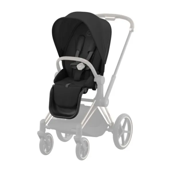 Cybex E-Priam 4 Kinderwagen Set 3-in-1 - Cozy Beige Clearance