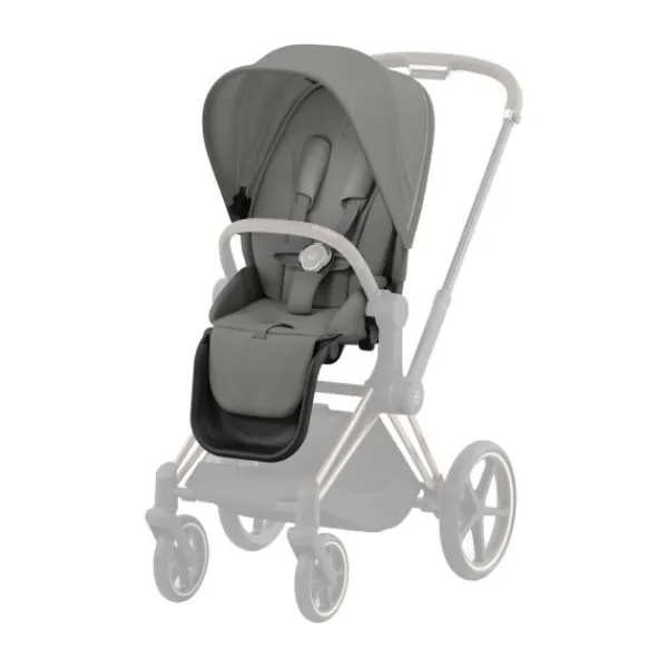 Cybex E-Priam 4 Kinderwagen Set 3-in-1 - Cozy Beige Clearance