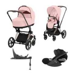 Cybex Priam 4 Kinderwagen Set 4-in-1 - Sepia Black Clearance