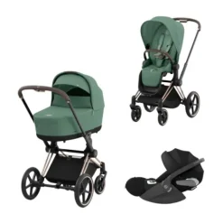 Cybex Priam 4 Kinderwagen Set 3-in-1 - Cozy Beige Clearance
