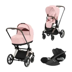 Cybex Priam 4 Kinderwagen Set 3-in-1 - Cozy Beige Clearance