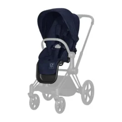Cybex Priam 4 Rebellious Luxury Seat Pack - Denim Blue | Navy Blue Outlet